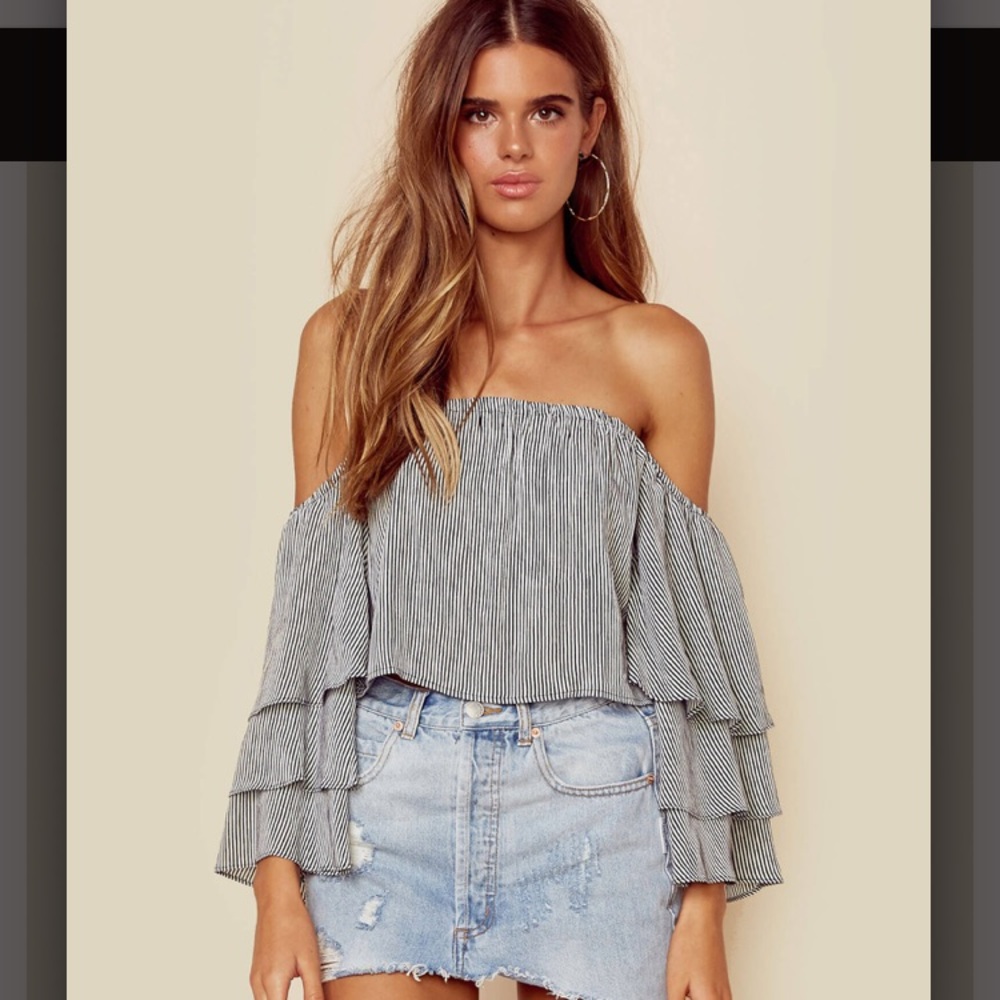 New with tags Blue Life top